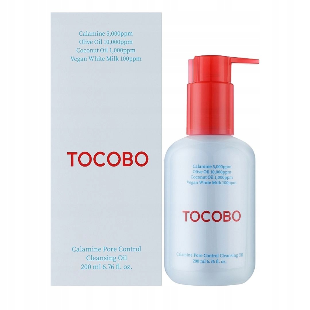 Tocobo Calamine pore Control Cleansing Oil, 200 ml Olejek do demakijażu