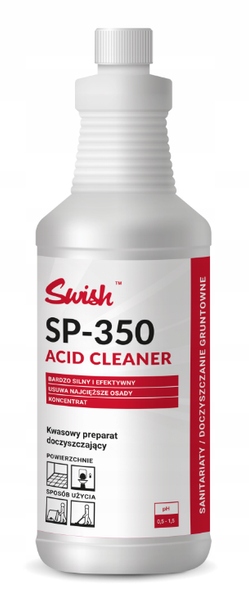 

Swish SP-350 silny kwas do doczyszczania 1L