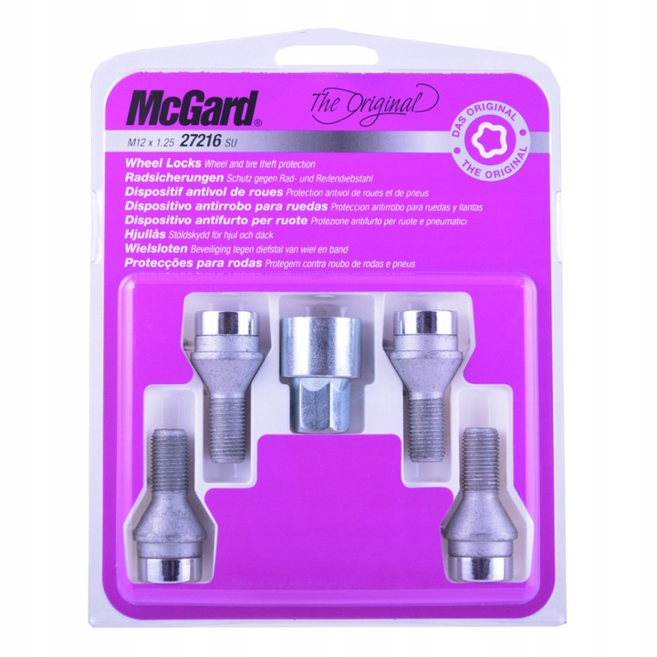 McGARD SRUBY ZABEZPIECZAJACE DO KOL FELG FIAT TIPO