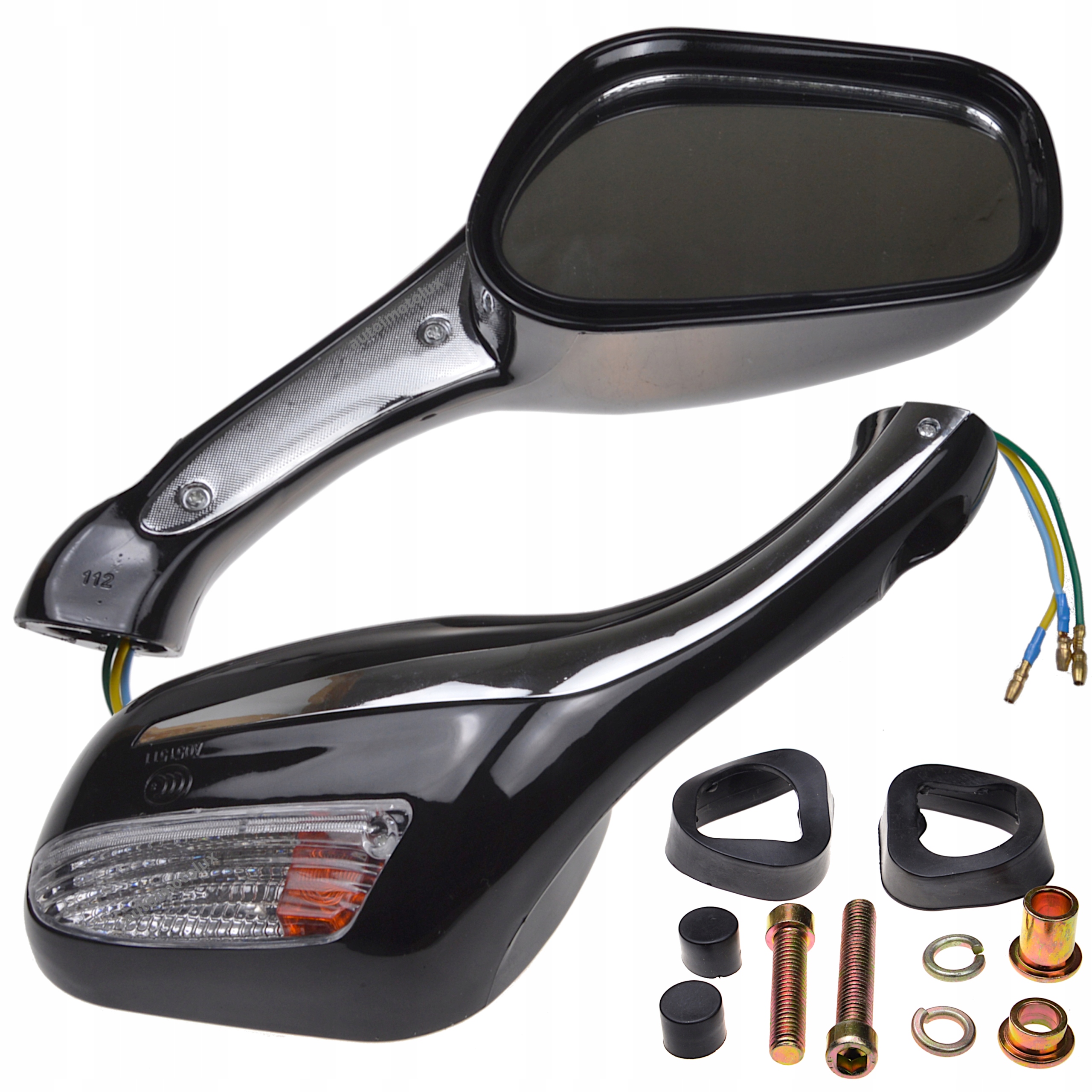 LUSTERKA Z KIERUNKOWSKAZAMI SKUTER 2T 4T GY ZIPP