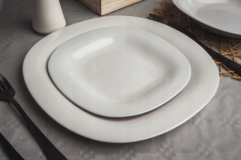 Talerze Serwis Komplet Obiadowy 18el GRANIT TZ56 Rodzaj talerza inny