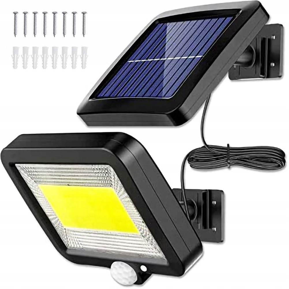 

Lampa Solarna Z Czujnikiem Ruchu Zmierzchu 120 Led