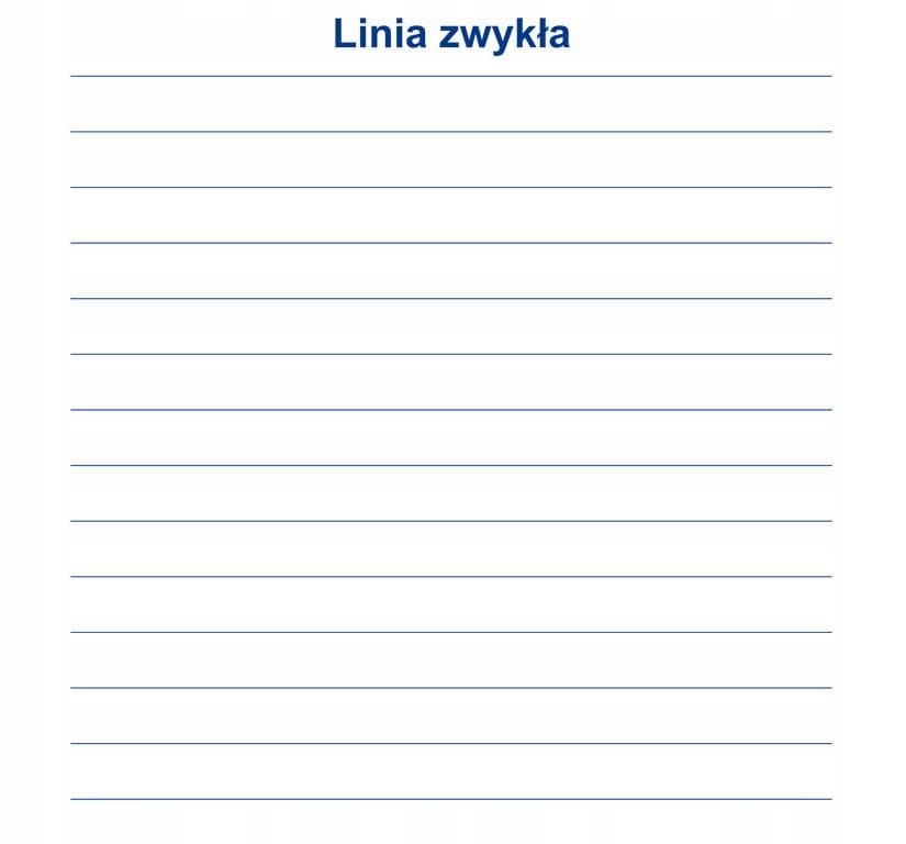 Linia Zwykłka Nakładka Magnetyczna Do Tablic 276