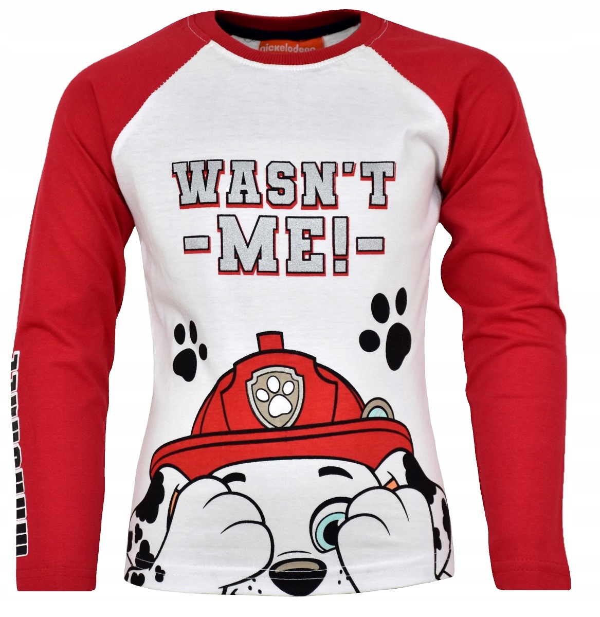 

bluzka t-shirt Psi Patrol długi rękaw Marshall 128