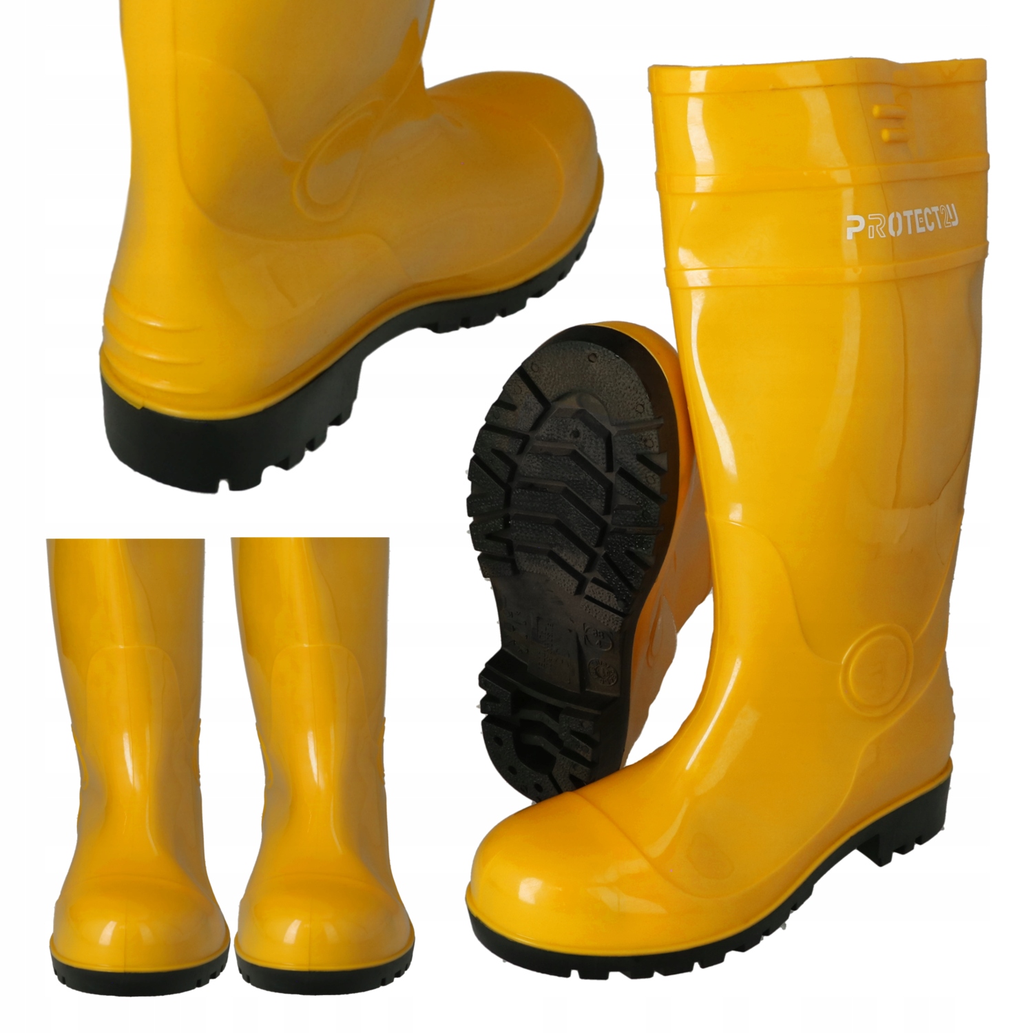 

PROTECT2U kalosze gumowce Pcv żółte podnosek 39