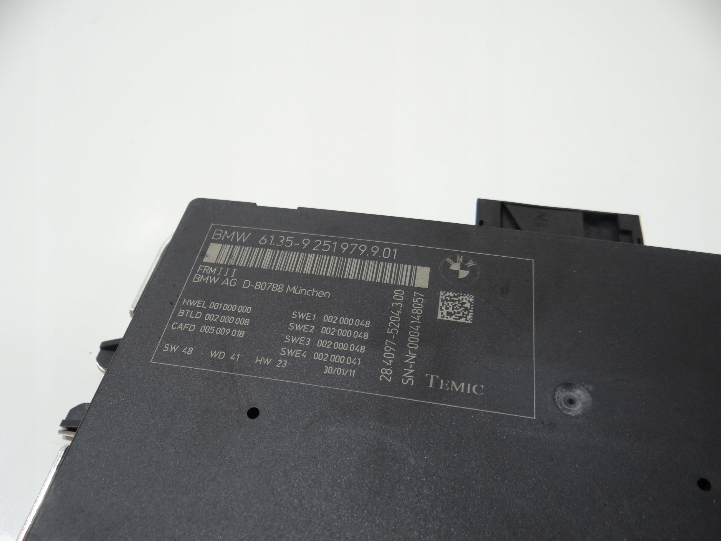 modulo Centralina luci BMW X3 F25 9251979