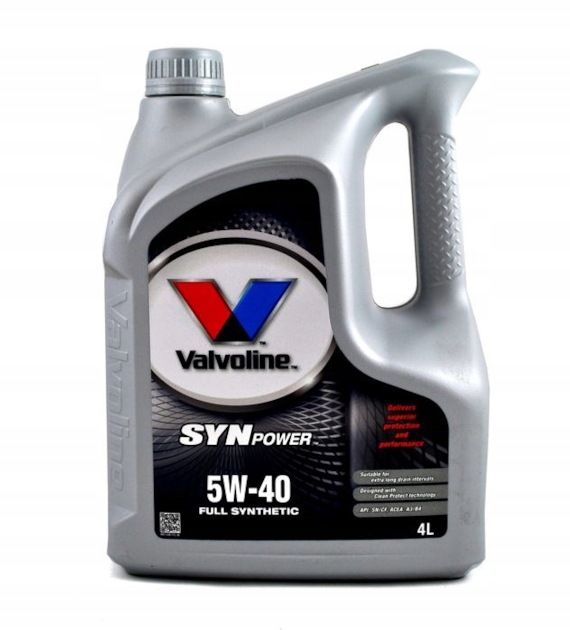Olej silnikowy Valvoline Synpower 5W-40 4l