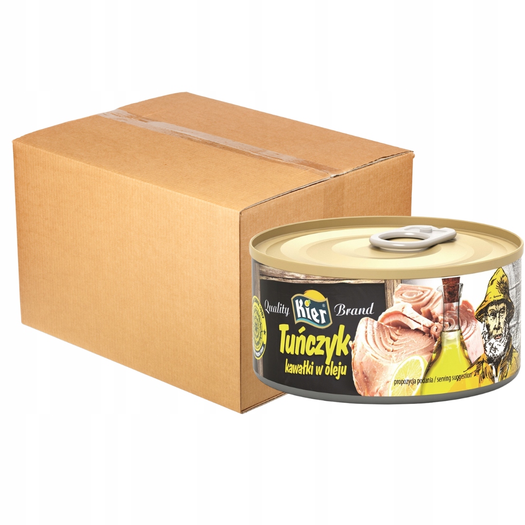 Levně Tuňák Kier v oleji 170 g x 48 kusů