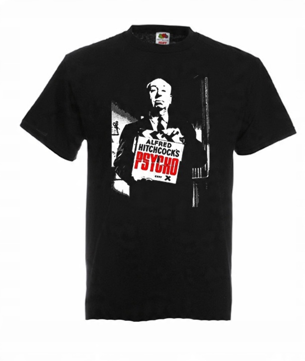 

M Koszulka Męska Alfred Hitchcock Psycho Wzór