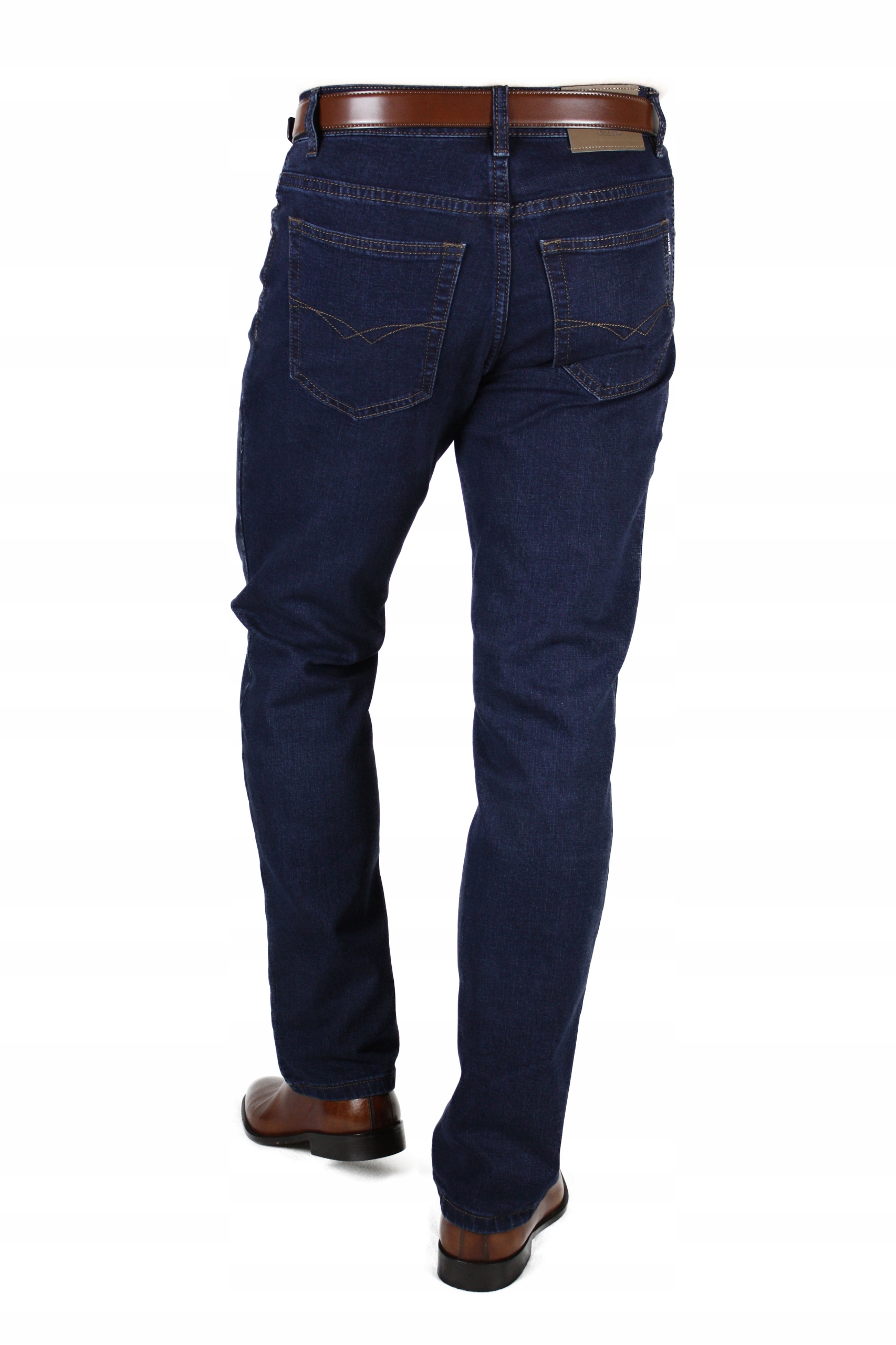 SPODNIE MĘSKIE BIG MORE JEANS W34 L32 PAS 88-90 Fason proste