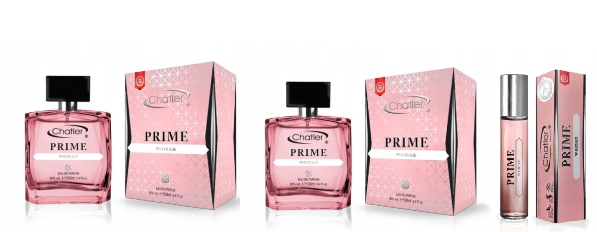 Chatler Prime Woman 2x100 ml 30 ml parfémovaná voda