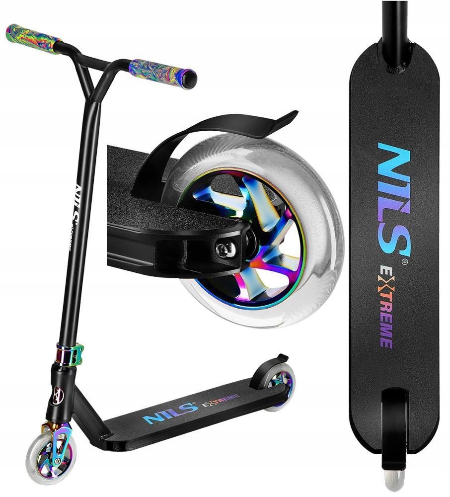 Hulajnoga Wyczynowa Stunt Freestyle Do Trików Dla Dziecka Kółka 110 mm Nils