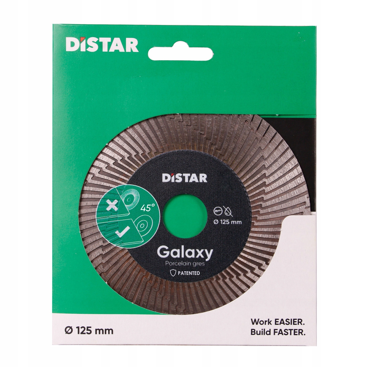 Distar Kotouč Galaxy 125 mm pro řezání pod úhlem