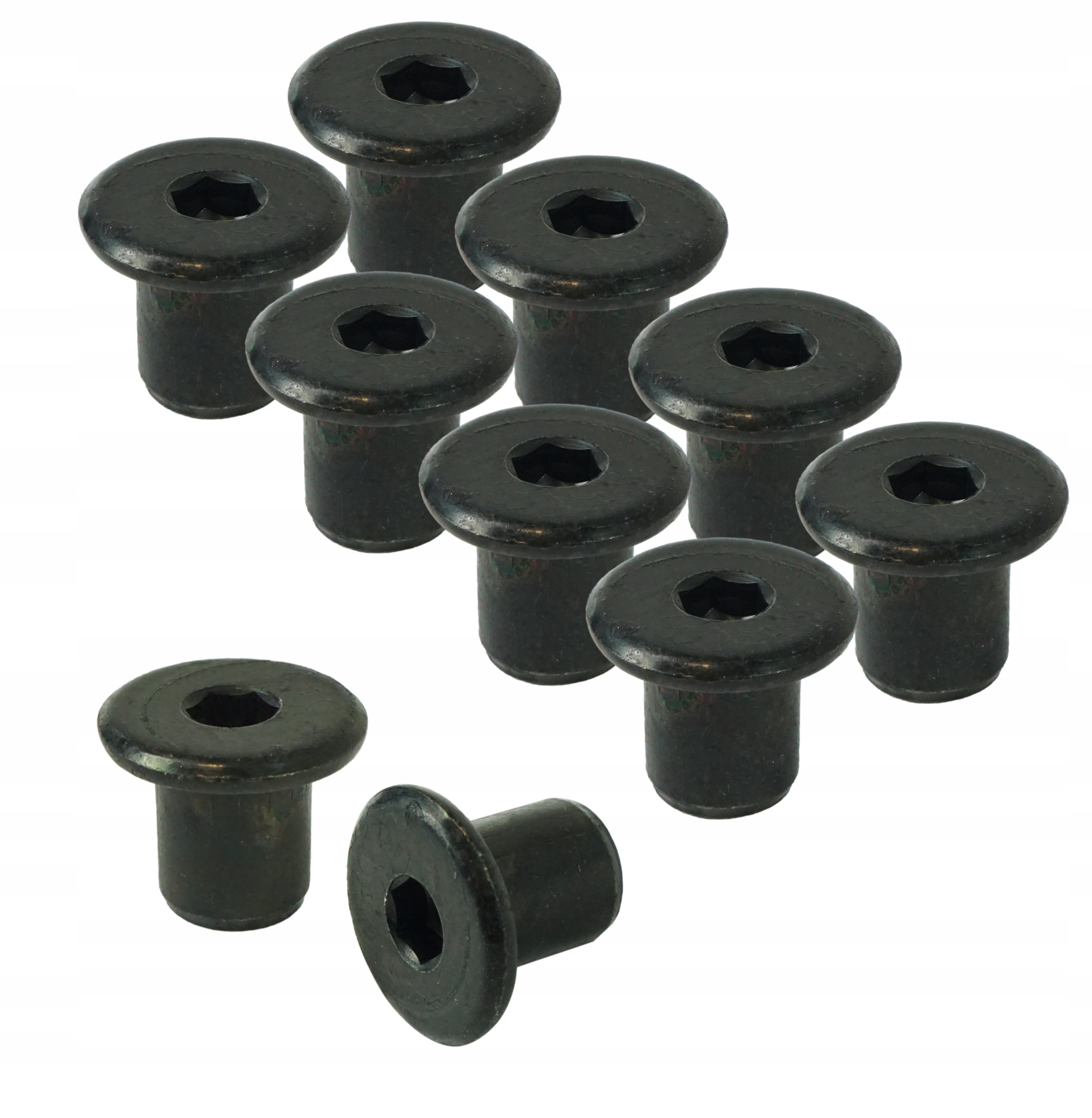 Ericsonova matice M8 x 11,5, nábytková vložka pro spoje, plochá hlava