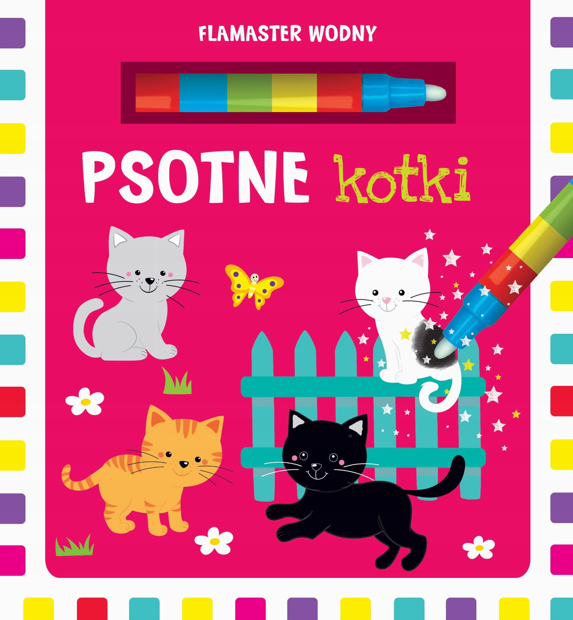 Flamaster Wodny. Psotne Kotki