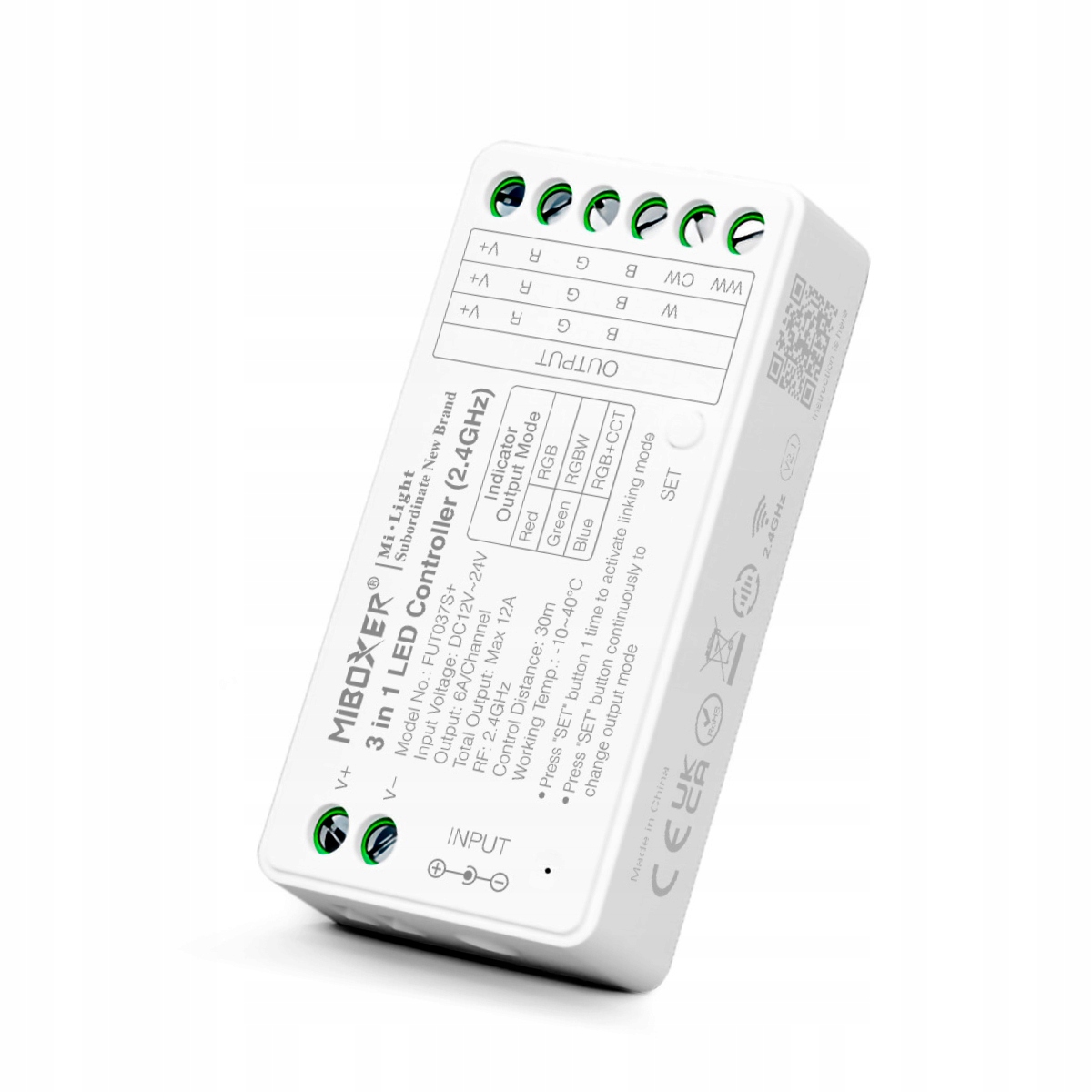 KONTROLER LED MILIGHT FUT037S+ 3w1 MiBoxer EAN (GTIN) 6970602183835