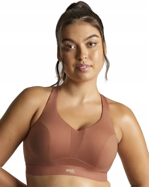 Panache Sport podprsenka nevyztužená růžová 70G