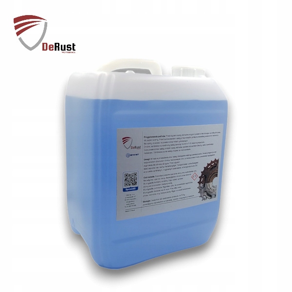 Odrdzewiacz stali i żeliwa – DeRust 24. 5000 ml Pojemność opakowania 5000 ml