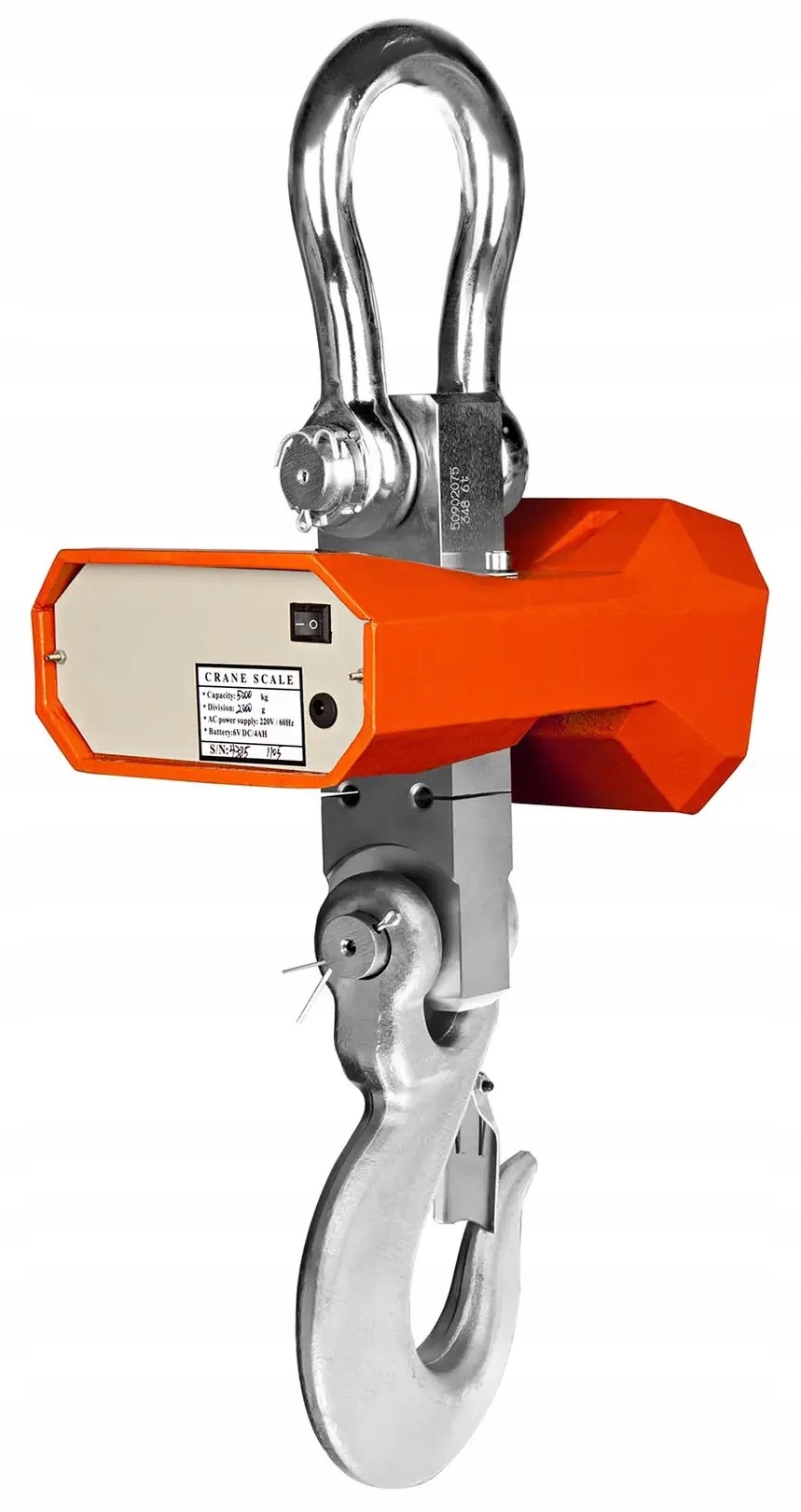 Waga hakowa cyfrowa 5000 kg 5t LED TARA Steinberg SBS-KW-5/2K 10030083