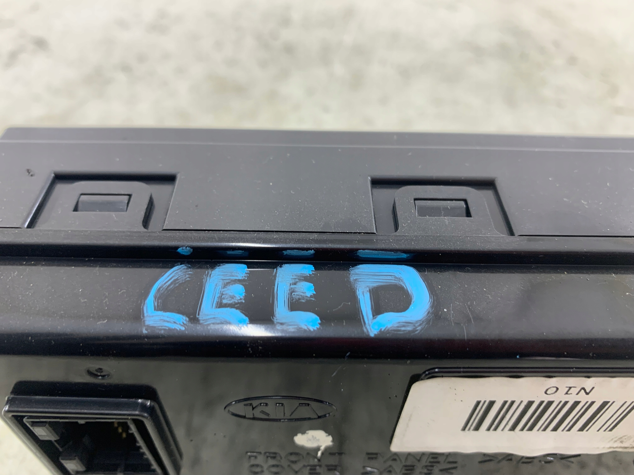 KIA CEED und bildschirm, radio
