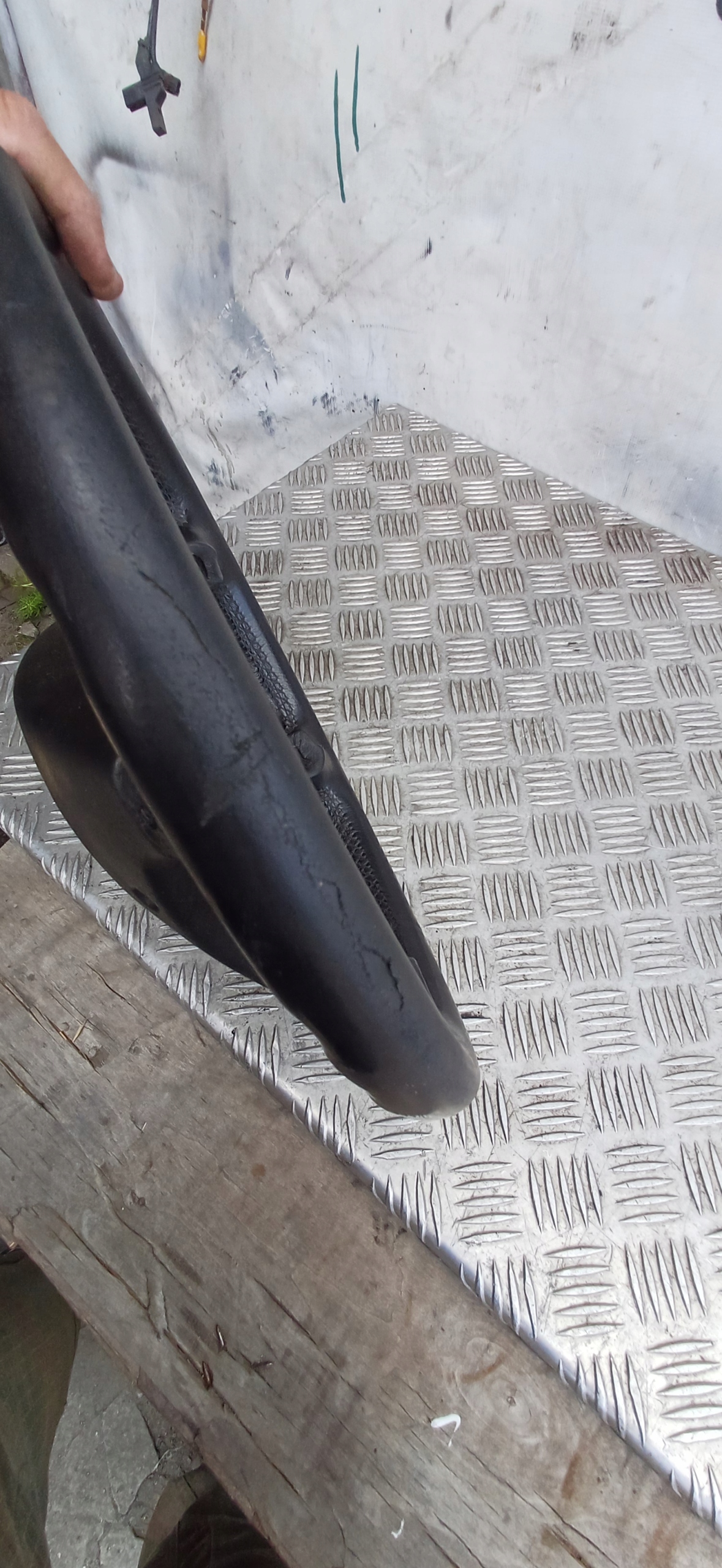 BMW E39 lenkrad SKORZANA Leder