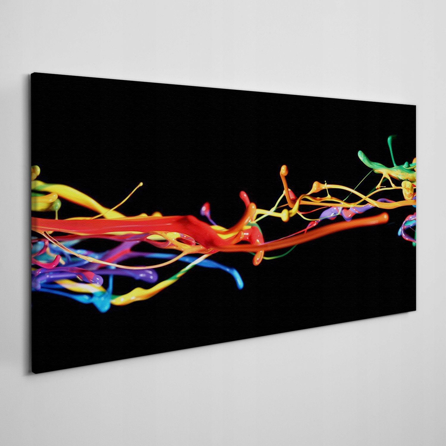 

Obraz ścienny na płótnie Kolorowe farby 100x50 cm