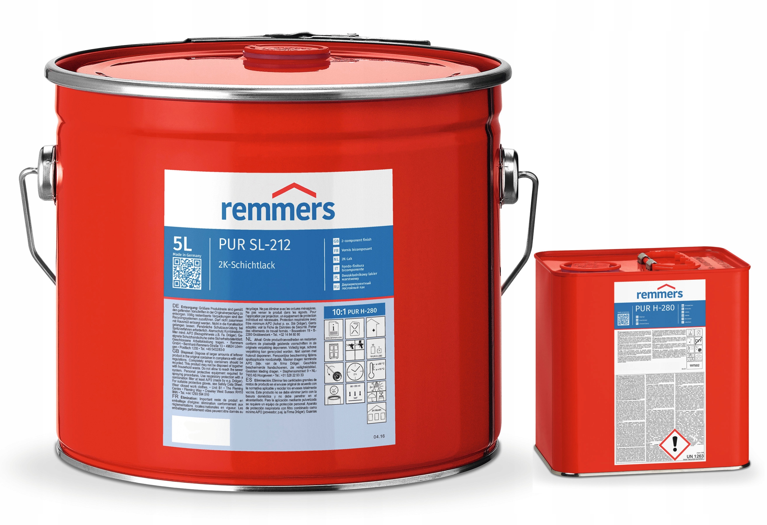 

Remmers SL-212/30 Lakier poliuretanowy do mebli 5L