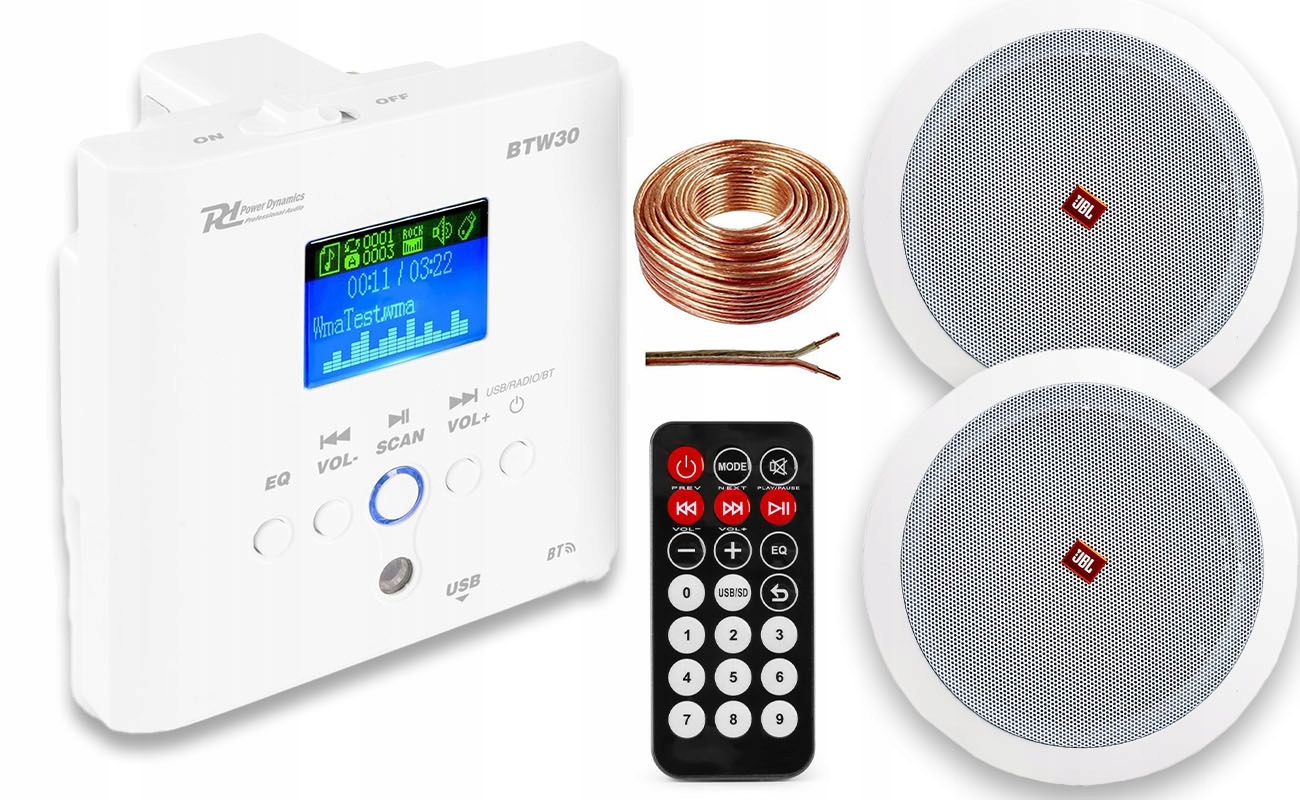 Głośnik sufitowy Jbl Stage 2 radio bluetooth