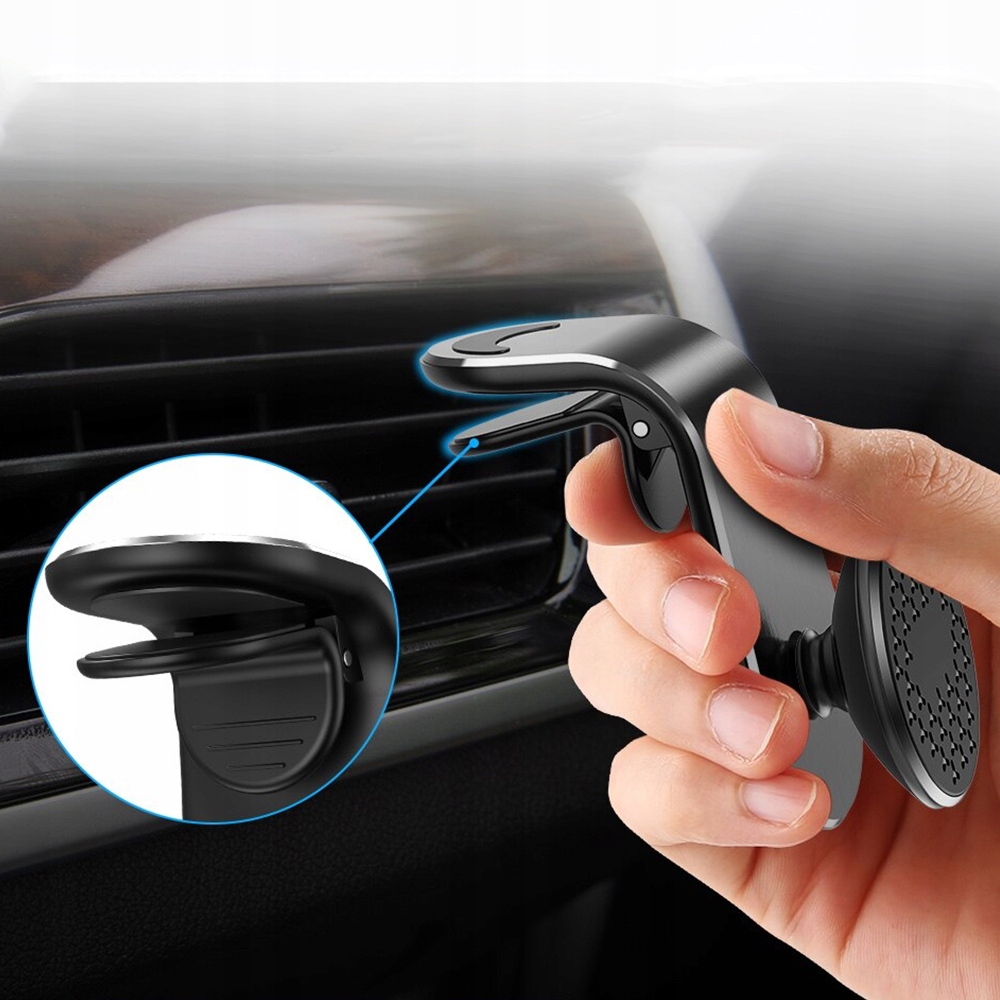 UCHWYT NA TELEFON DO SAMOCHODU AUTA KRATKI NAWIEWU MAGNETYCZNY SAMOCHODOWY Producent inny