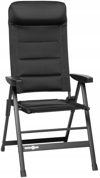 Turistická Skládací Židle Brunner Skye 3D 120 kg Černá