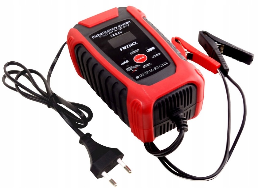 

Prostownik Ładowarka do akumulatora 6A/3A 12V 24V