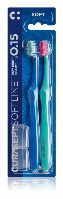 2 x Indent Curasept Soft 015 Duopack Szczoteczki 2 sztuki