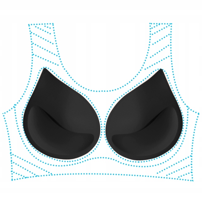 WKŁADKI PUSH UP STRÓJ KĄPIELOWY BIUSTONOSZ BIKINI nr Ws13 Kod producenta 0098