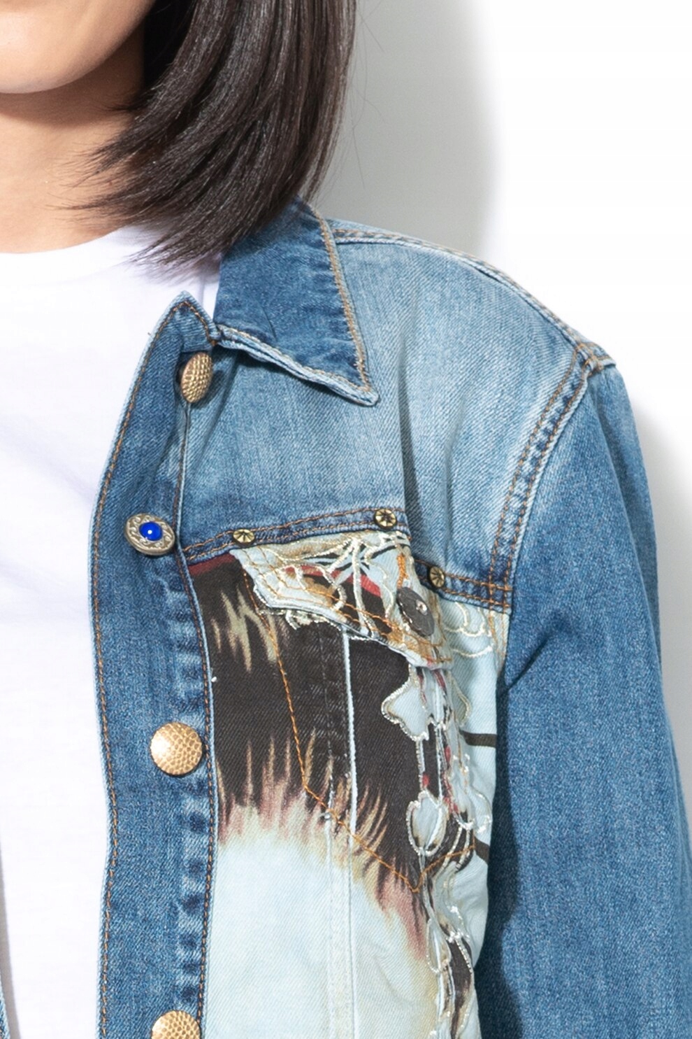 

Desigual Chaq Alanya kurtka jeansowa r.42 PH190 3