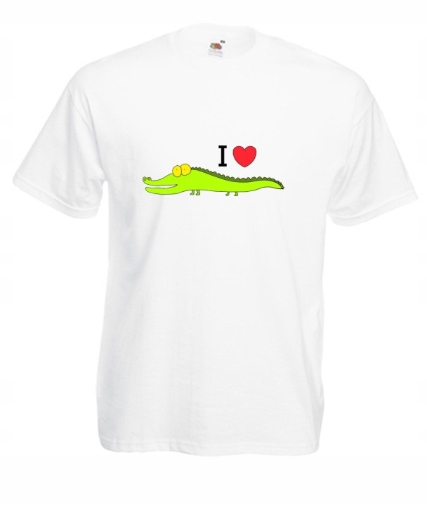 

Kolorowe Koszulki Krokodyl Aligator Wzory
