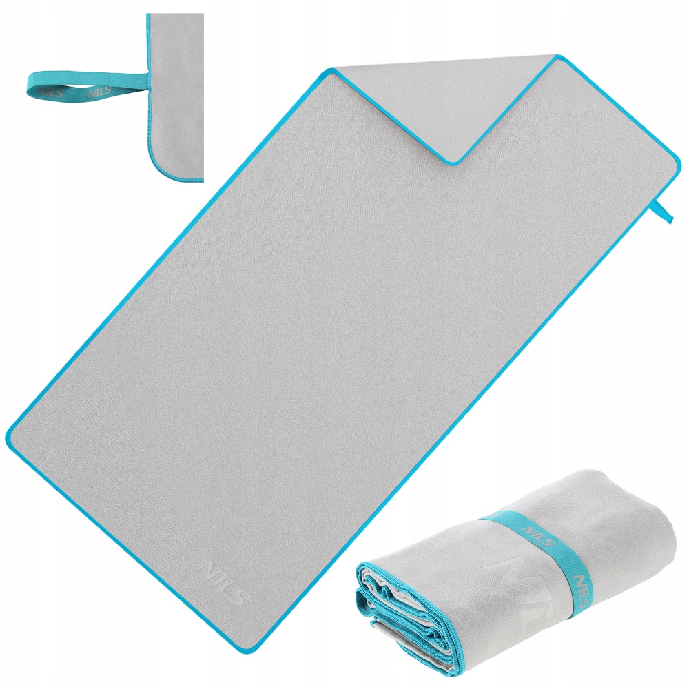 Ręcznik szybkoschnący mikrofibra na basen duży180x100 NILS EAN (GTIN) 5907695527339