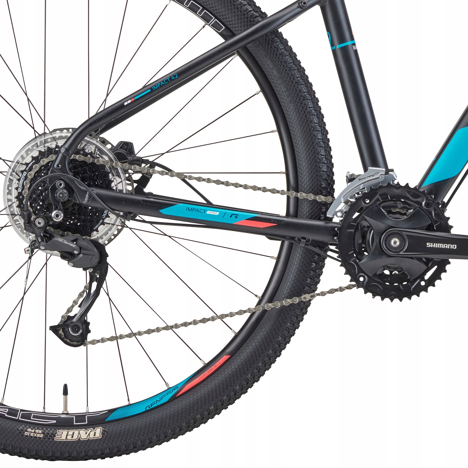 ROWER GÓRSKI MTB DAMSKI GENESIS Impact 29 CALI Shimano Alivio RAMA ALU Kod producenta 000000002000576263