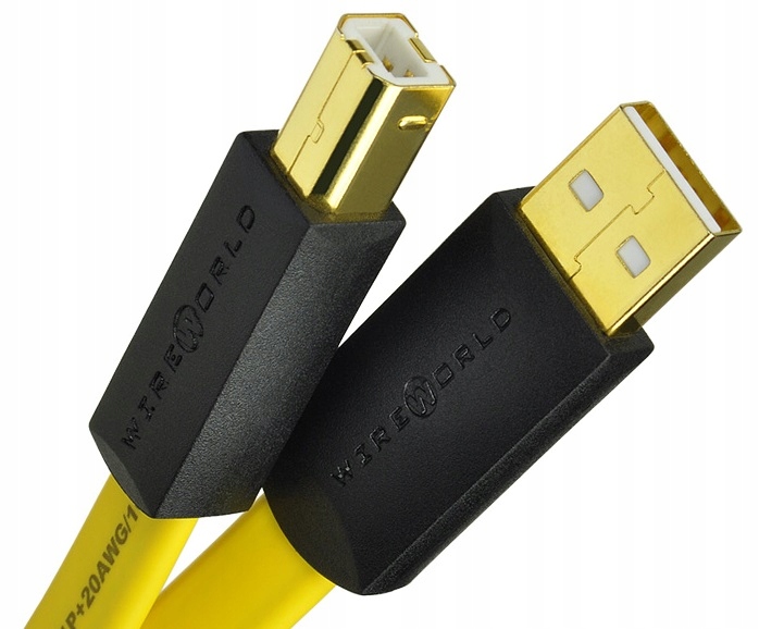 2× WireWorld Chroma 8 3.0 USB-A-USB-B ULTRA-SZYBKOŚĆ