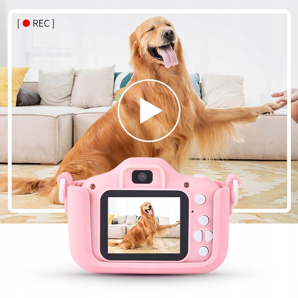 APARAT FOTOGRAFICZNY DLA DZIECI MAŁY RÓŻOWY KOTEK KOT PREZENT Bohater brak