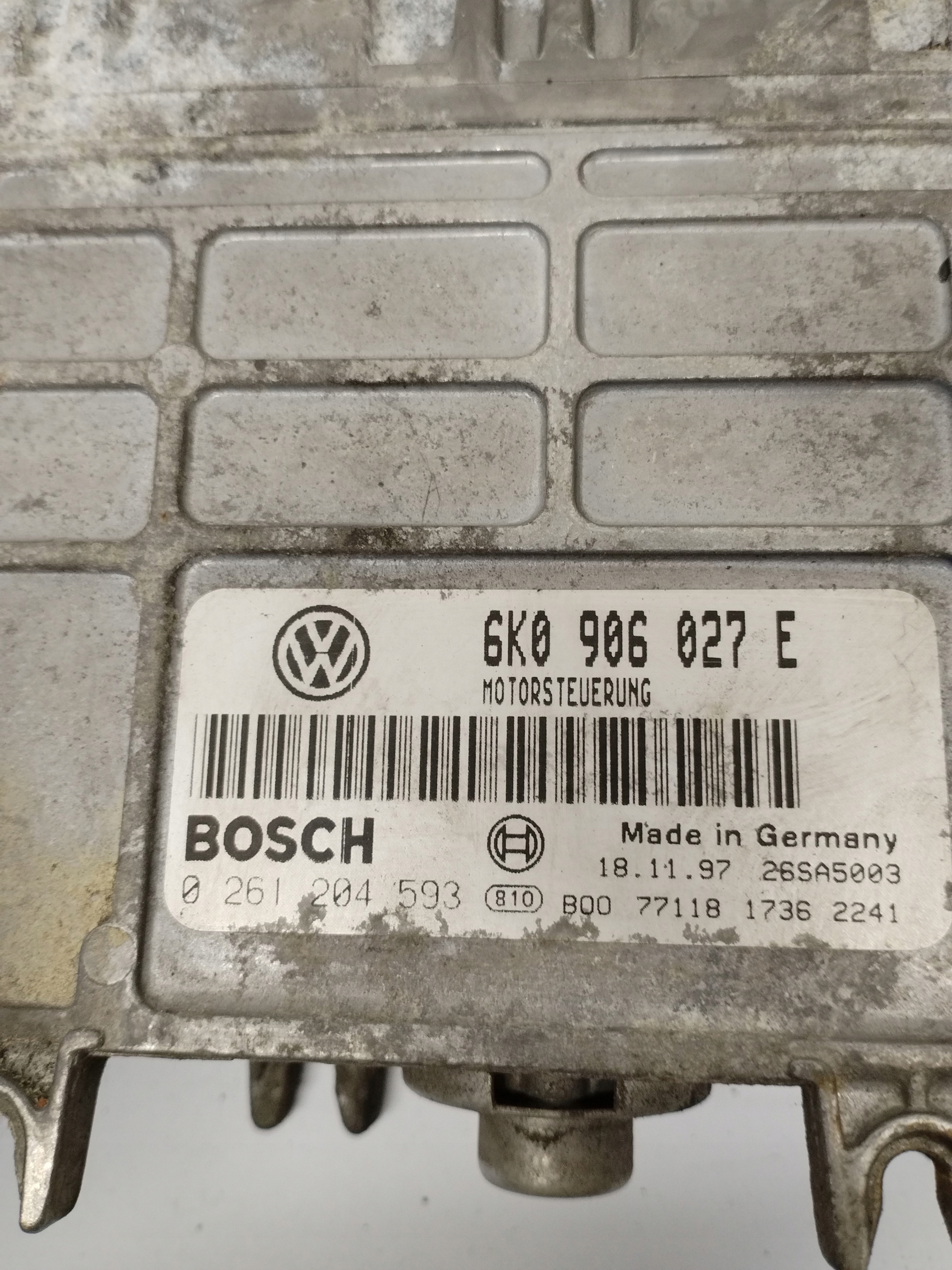computer control unit of the engine Seat Ibiza II 2 6K0906027E