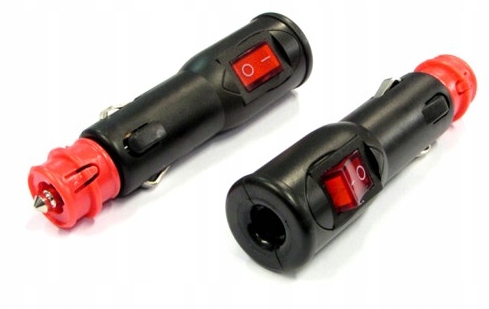 Штекер прикуривателя штекер CB красный выключатель (3209a) Марка другое
