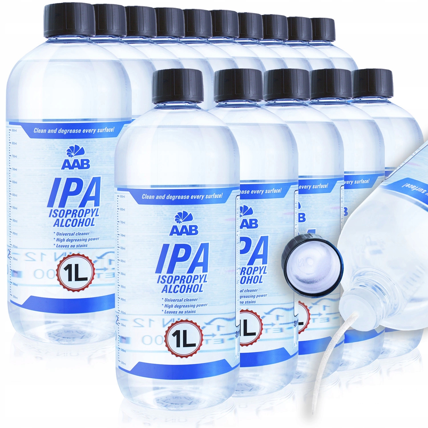 15 x Isopropylalkohol Izopropanol Ipa 1L Čistý 99.7% Čištění Pcb