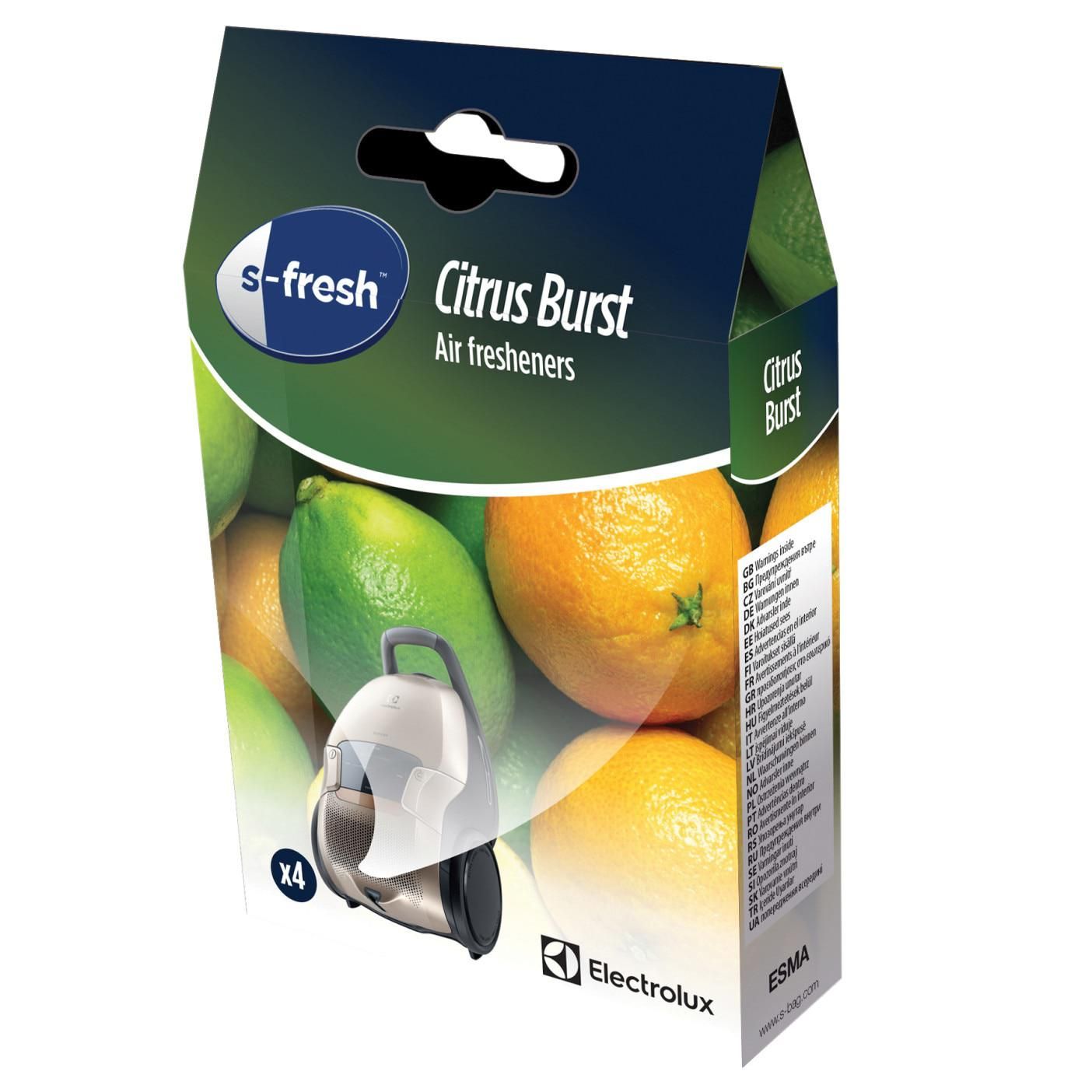 

Zapach do odkurzacza Electrolux S-fresh Citrus