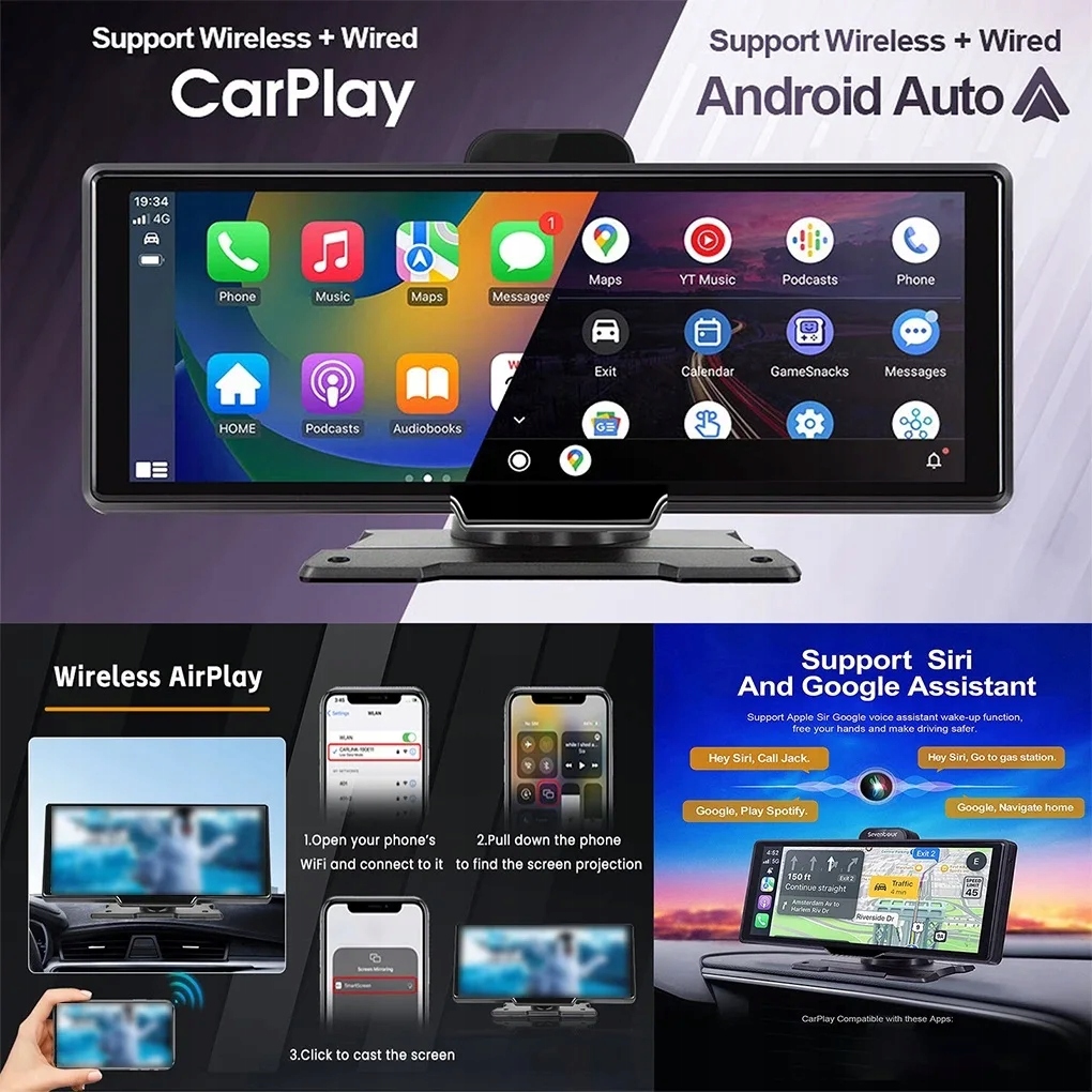 Inteligentny ekran Carplay Car 10,26-calowy e