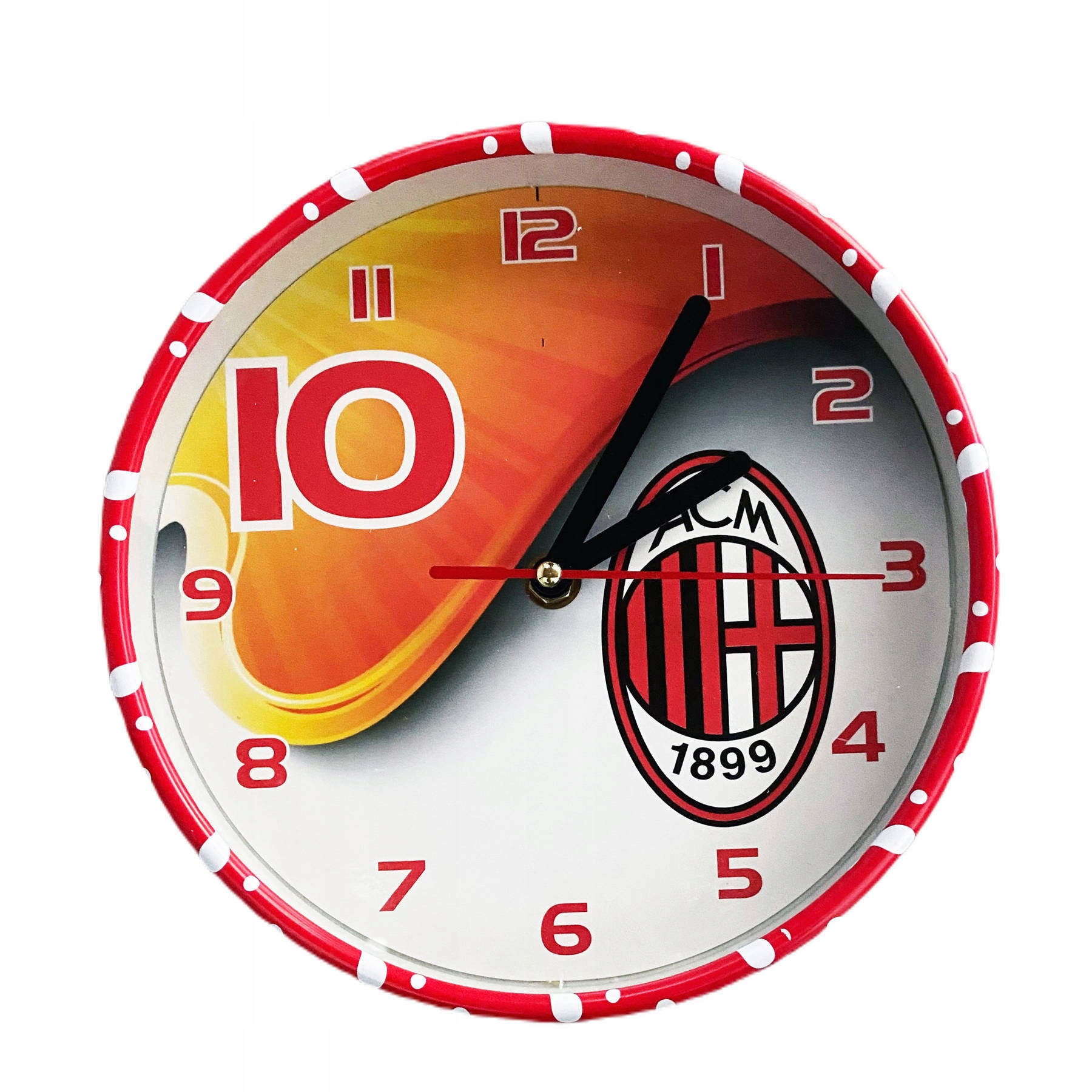 

Zegar Ścienny Dla Kibica Ac Milan Dziecięcy Cichy
