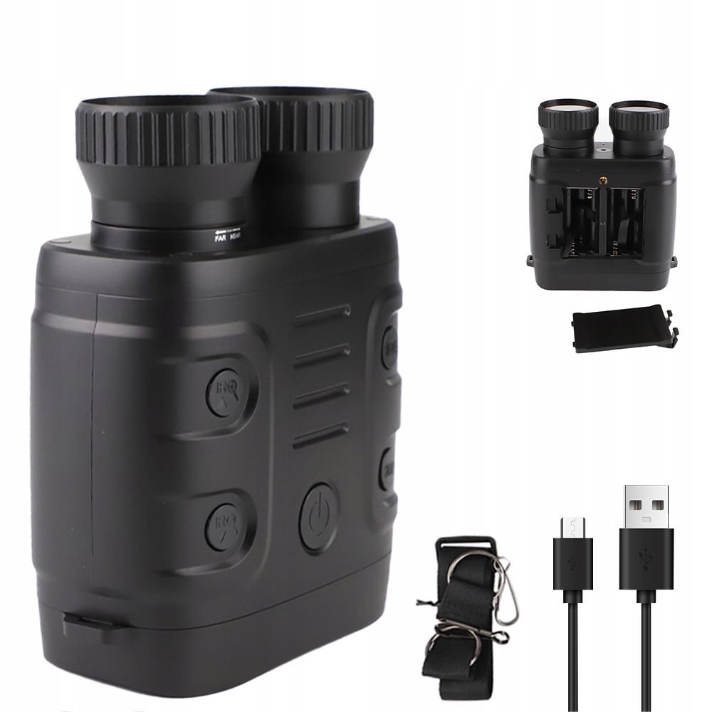 Dalekohled Pro Noční Vidění 1080P A 10X Zoom 800 M Cestování Kempování V Přírodě