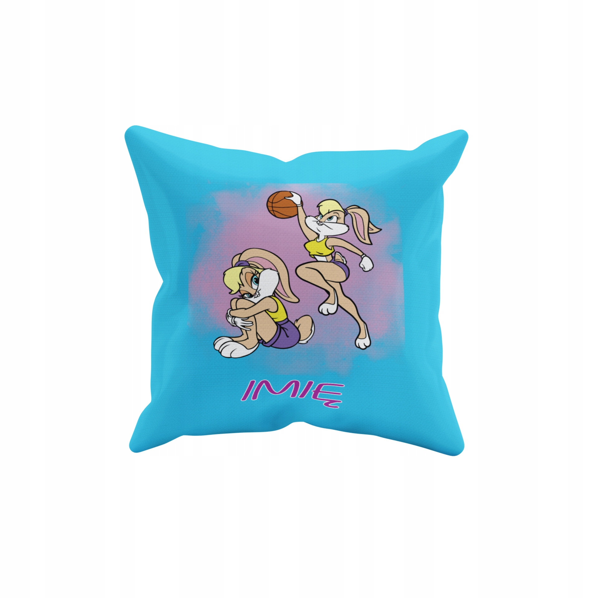 POSZEWKA NA PODUSZKĘ JAŚKA DO PRZEDSZKOLA BUGS I LOLA + IMIĘ GRATIS Waga produktu z opakowaniem jednostkowym 0.5 kg