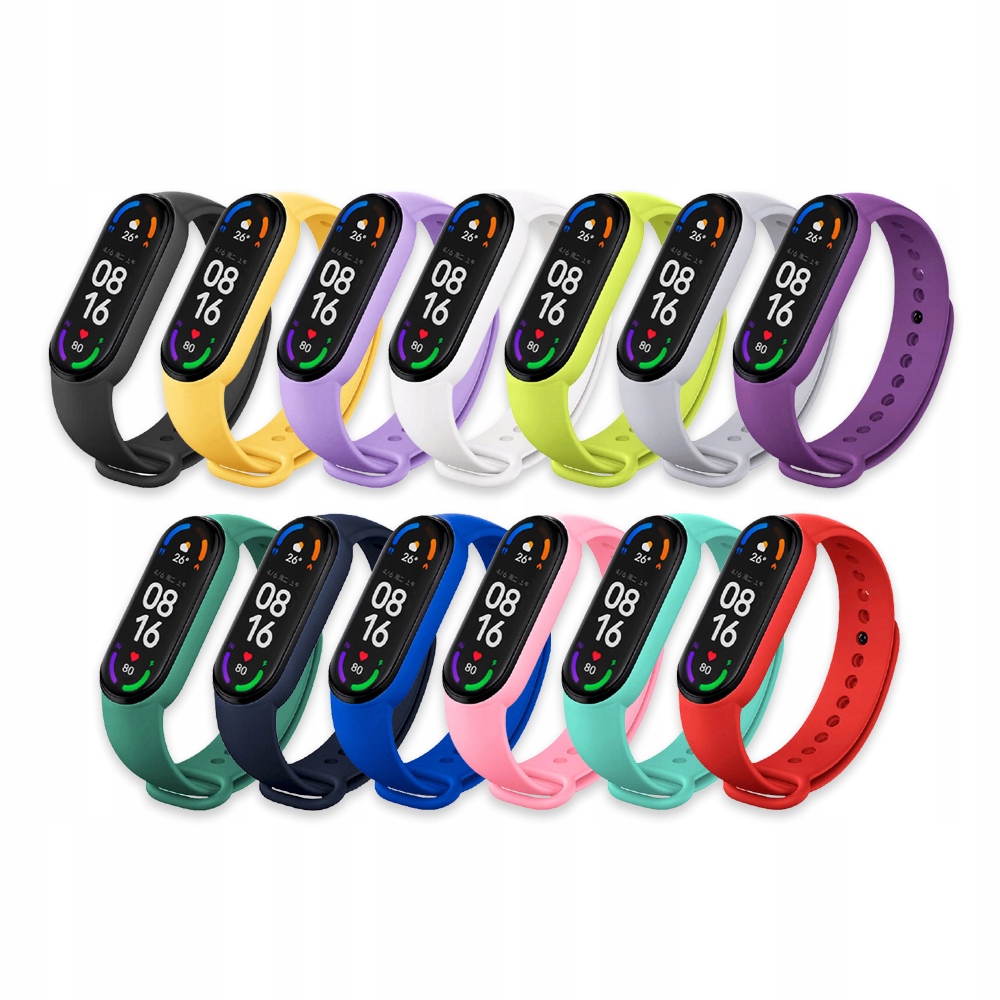 ZESTAW 13 OPASEK PASKÓW DO XIAOMI MI BAND 5 / 6