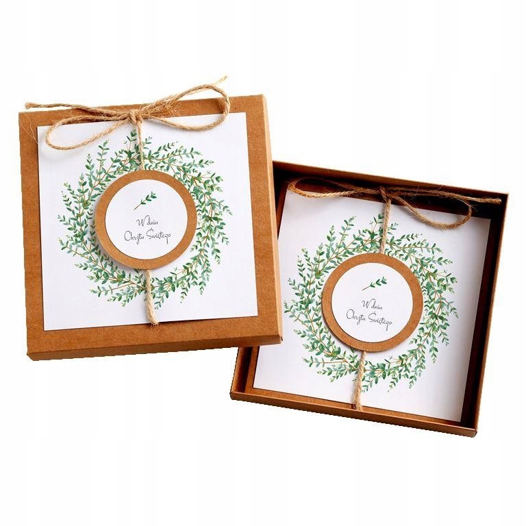 

Kartka na Chrzest Święty w Pudełku Pamiątka Chrztu