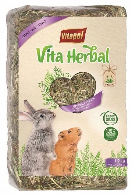 

Vitapol Sianko dla gryzoni 1,2 kg czyste Siano